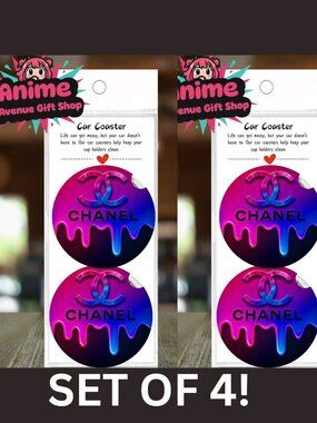 Set of Four Car Coasters